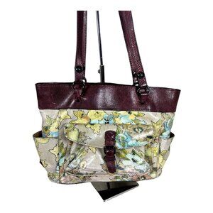 Patricia Nash Floral Leather Shoulder Bag‎